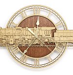 C&O H6 Locomotive<br>Railroad Wall Clock